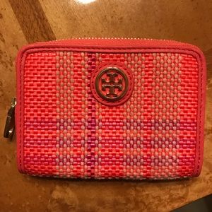 TORY BURCH PLAID CARDHOLDER